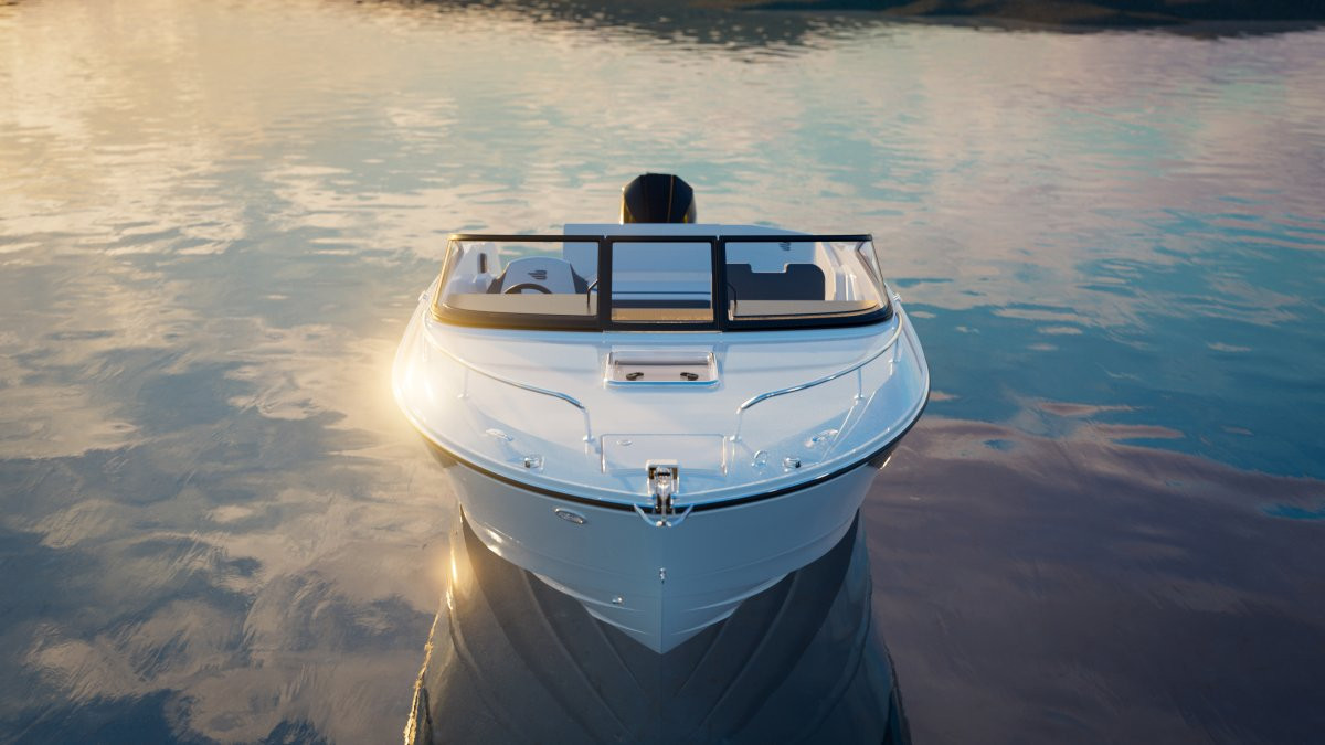 Bayliner C21 OB Cuddy blå - 1